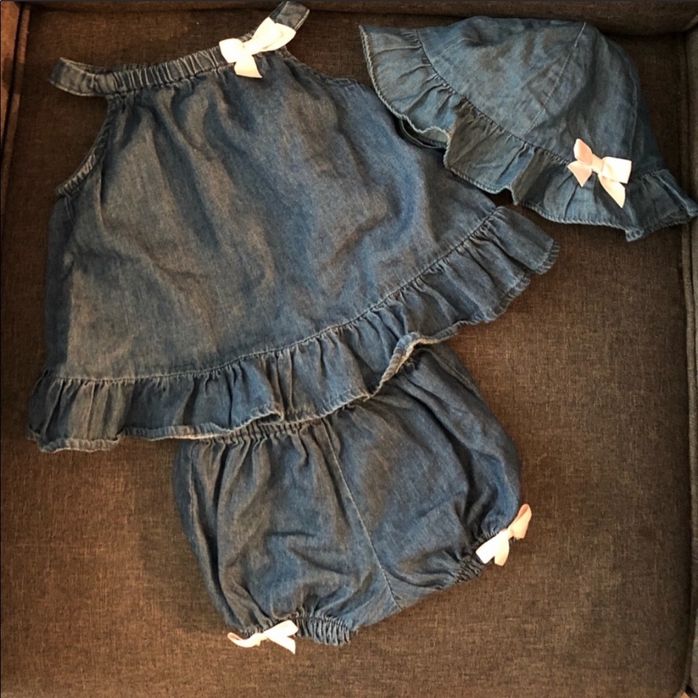 3 piece baby girl set